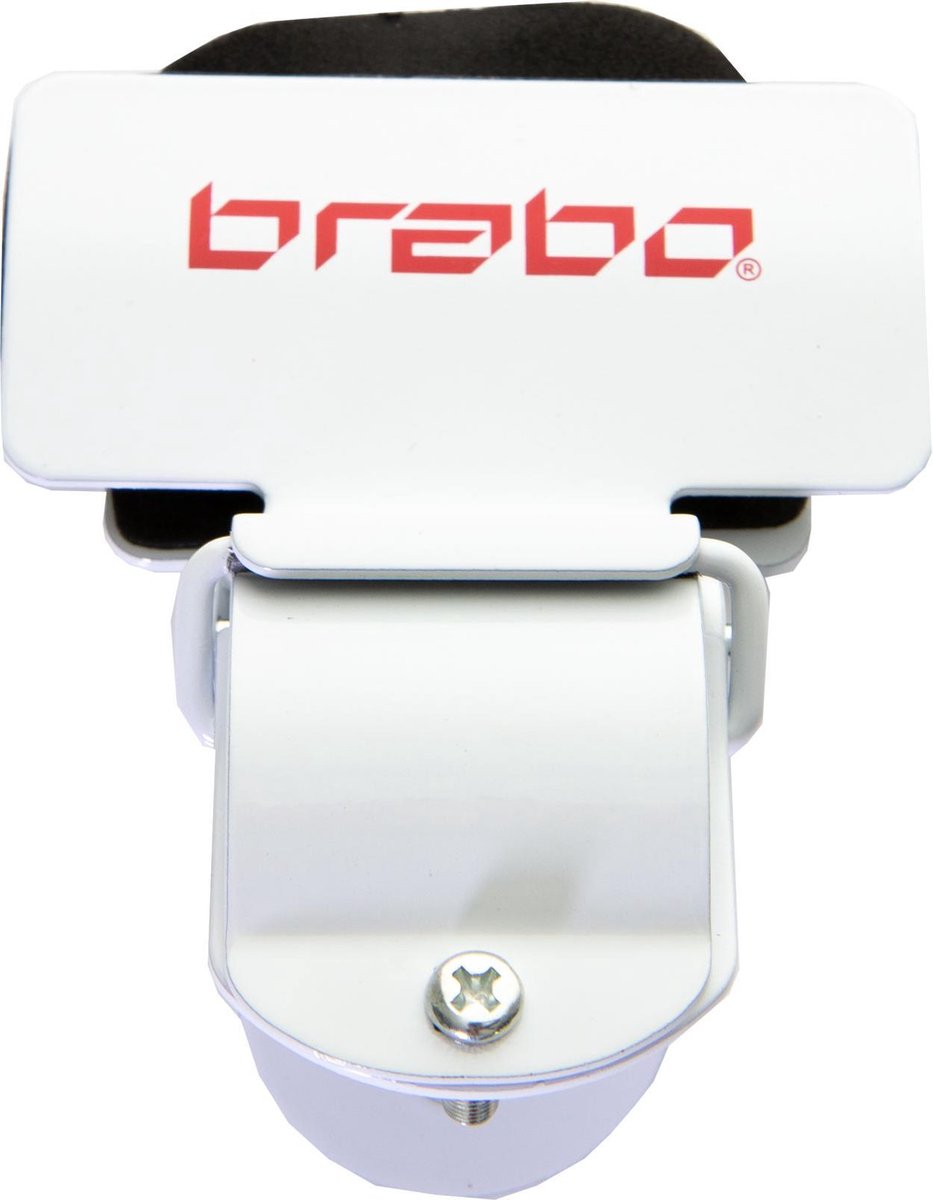 Brabo hockeystick fietsklem - wit