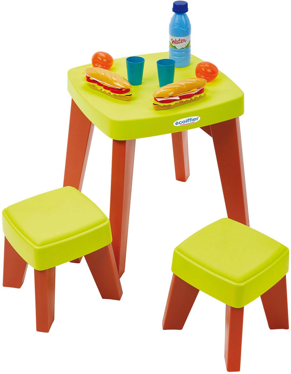 Écoiffier ecoiffier picknicktafel speelset - 10dlg.