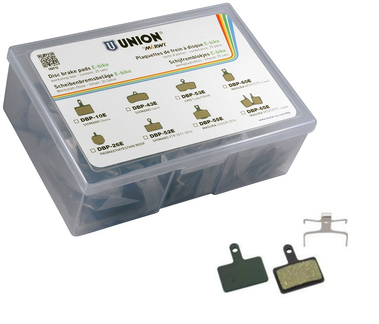 Union schijfremblokset dbp-10 organisch (25pr)