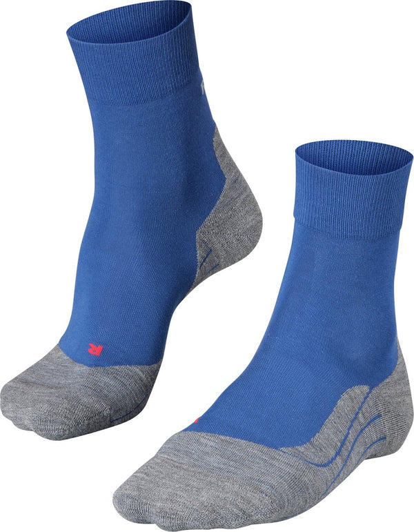 Falke ru4 anti-blaar katoen functioneel materiaal hardloopsokken heren blauw - maat 39-41