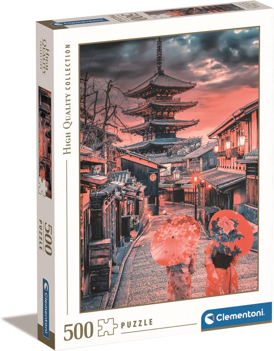 Clementoni legpuzzelavond in Kyoto, 500st.