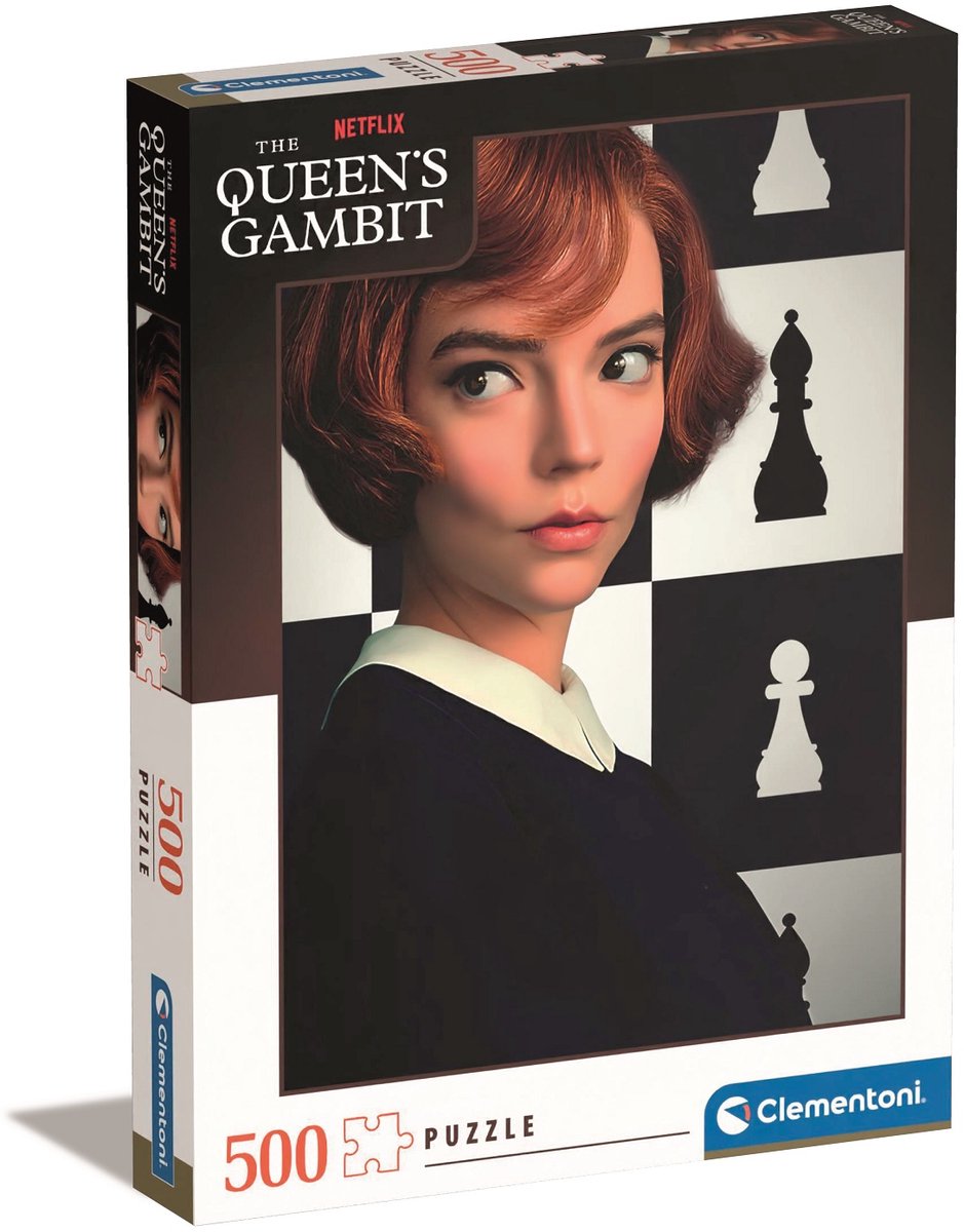 Clementoni puzzle 500 netflix queen’s gambit 35131