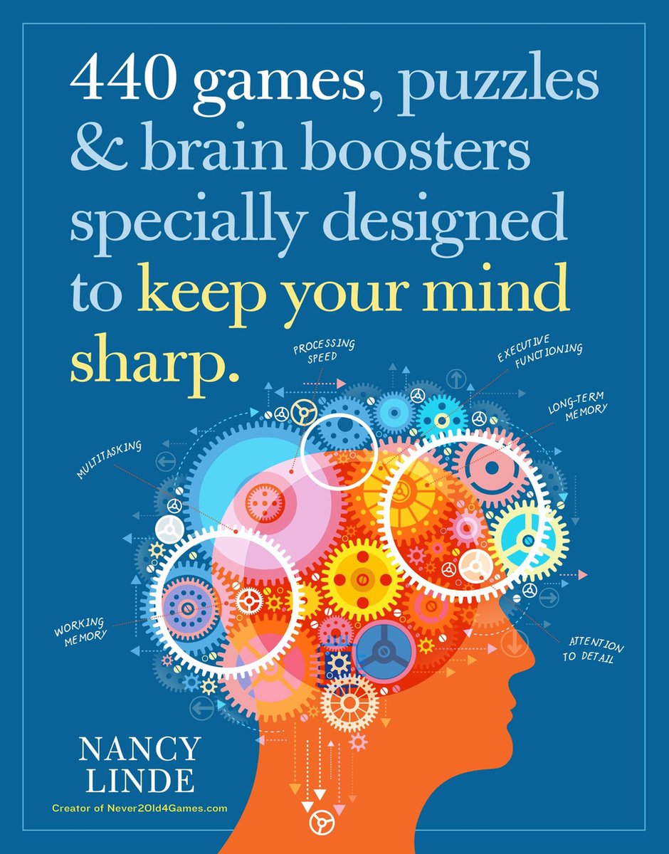 440 games, puzzles brain boosters specially designed to keep your mind sharp