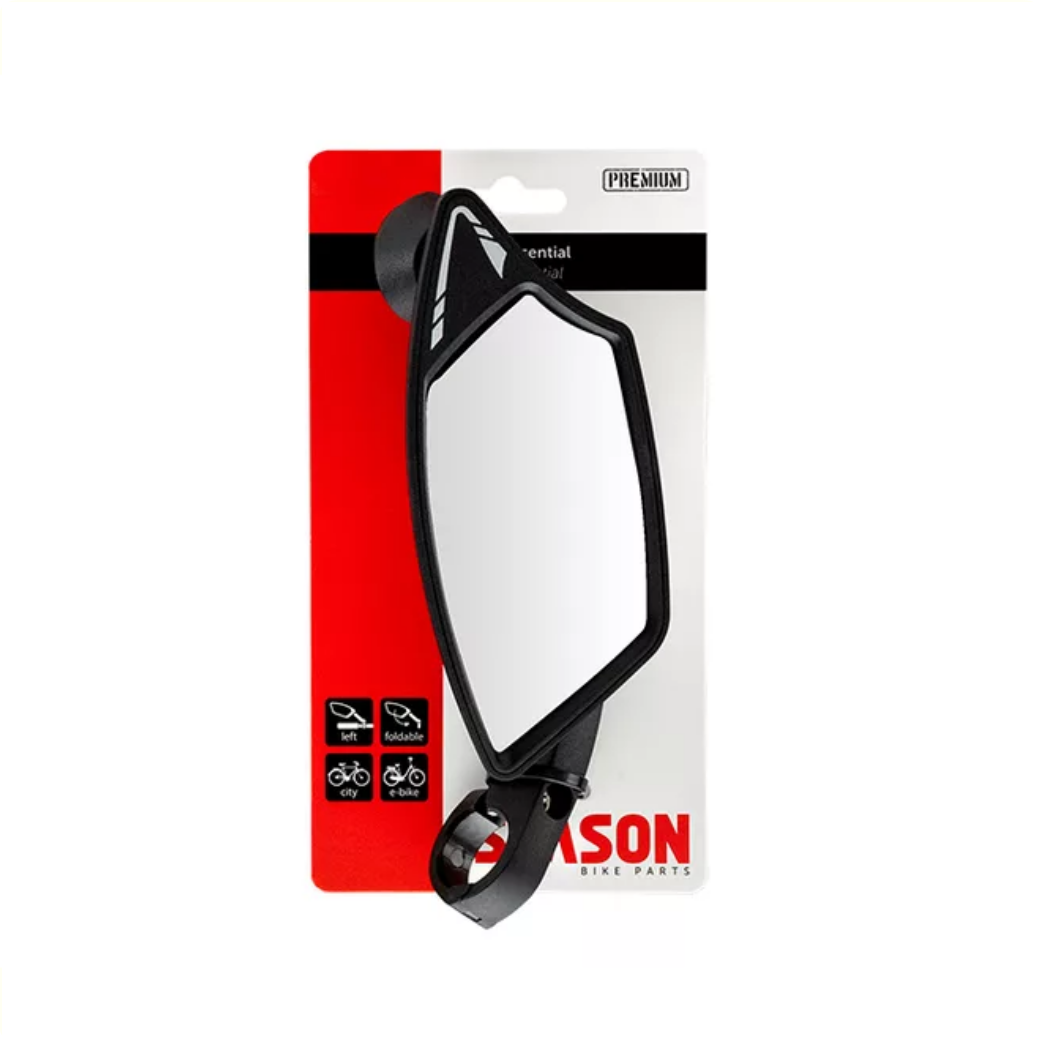 Simson spiegel essentieel - zwart