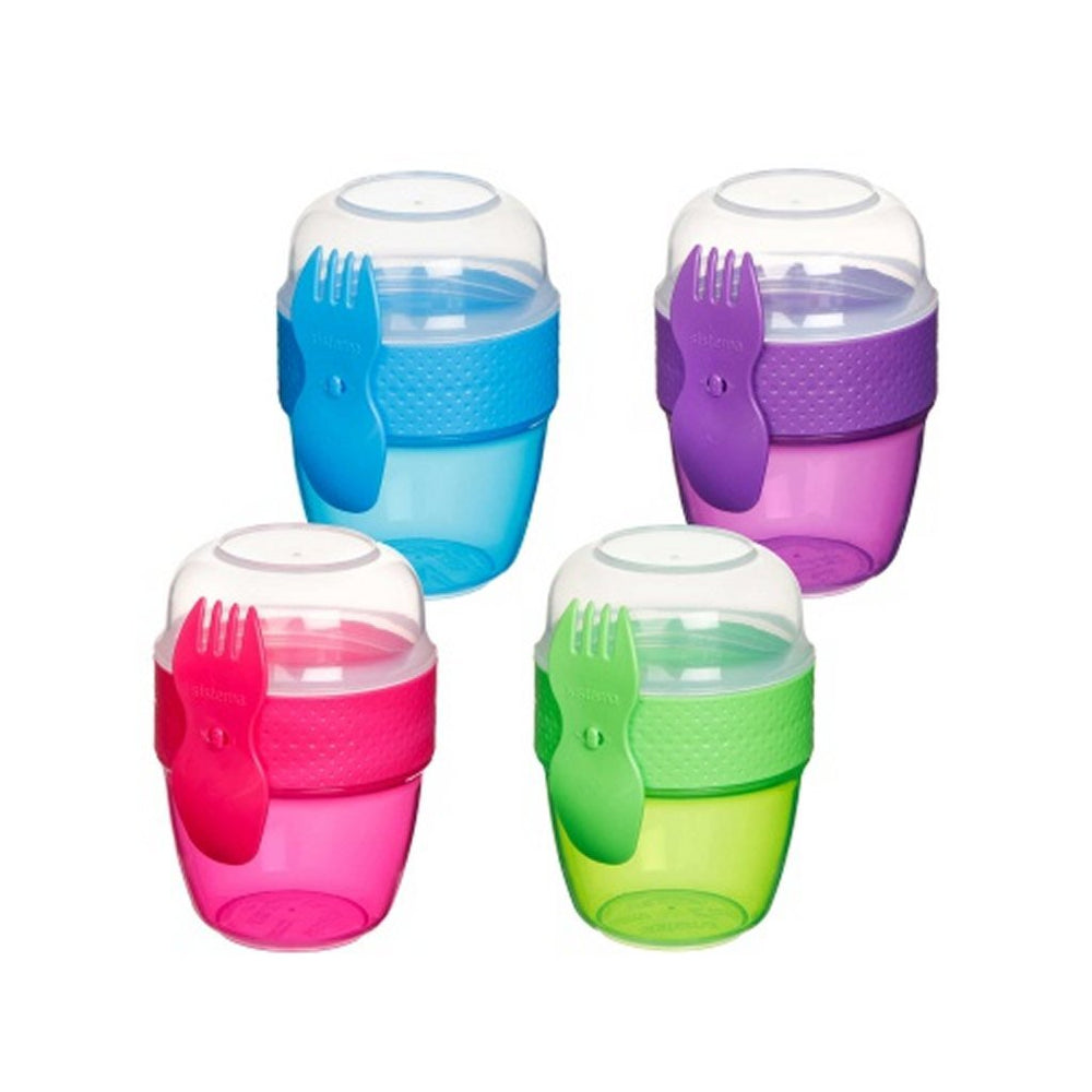 Sistema to go snack capsule + werk-lepel 515 ml