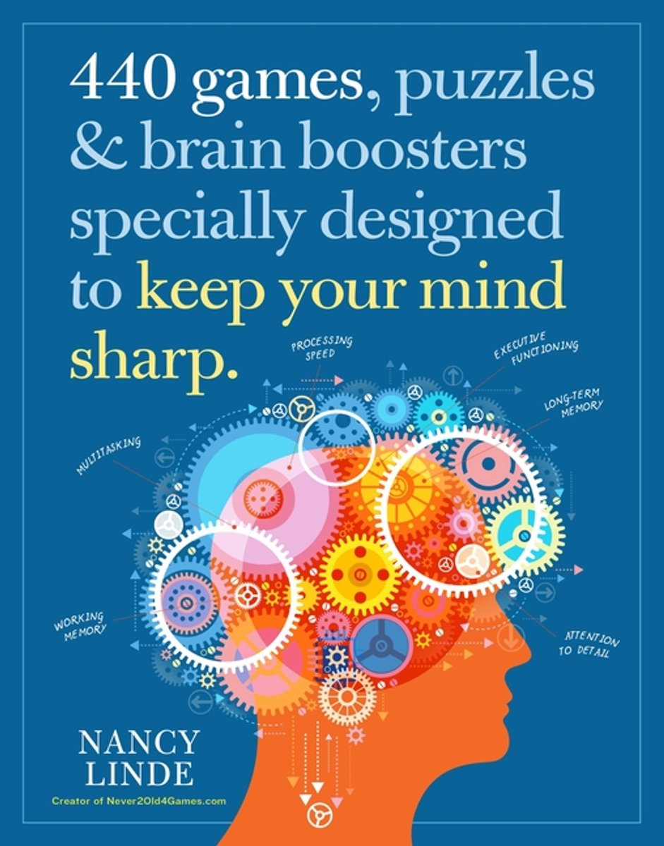440 games, puzzles brain boosters specially designed to keep your mind sharp
