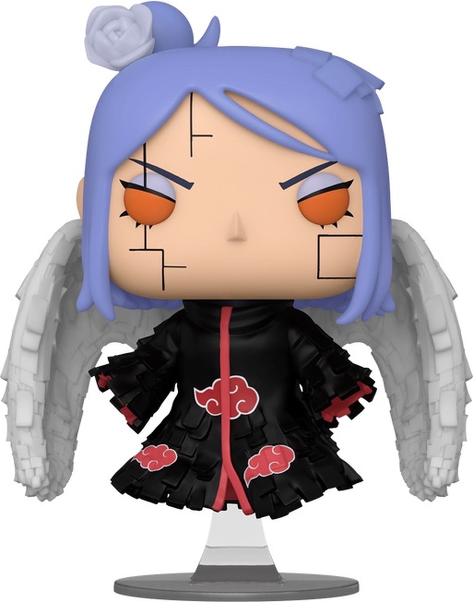 Funko naruto konan vinyl figuur nr. 1508 pop! meerkleurig - pvc - anime, fan merch, tv-series