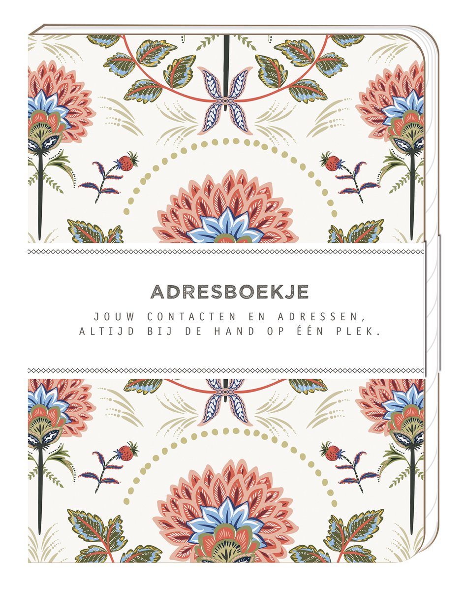 Adresboekje blossom