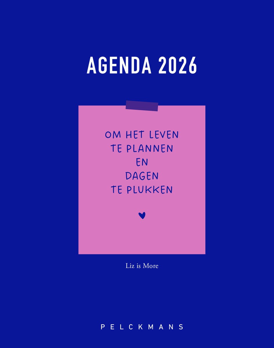 Liz is more agenda 2026–2027 – inspirerende planner met reflectie rustmomenten