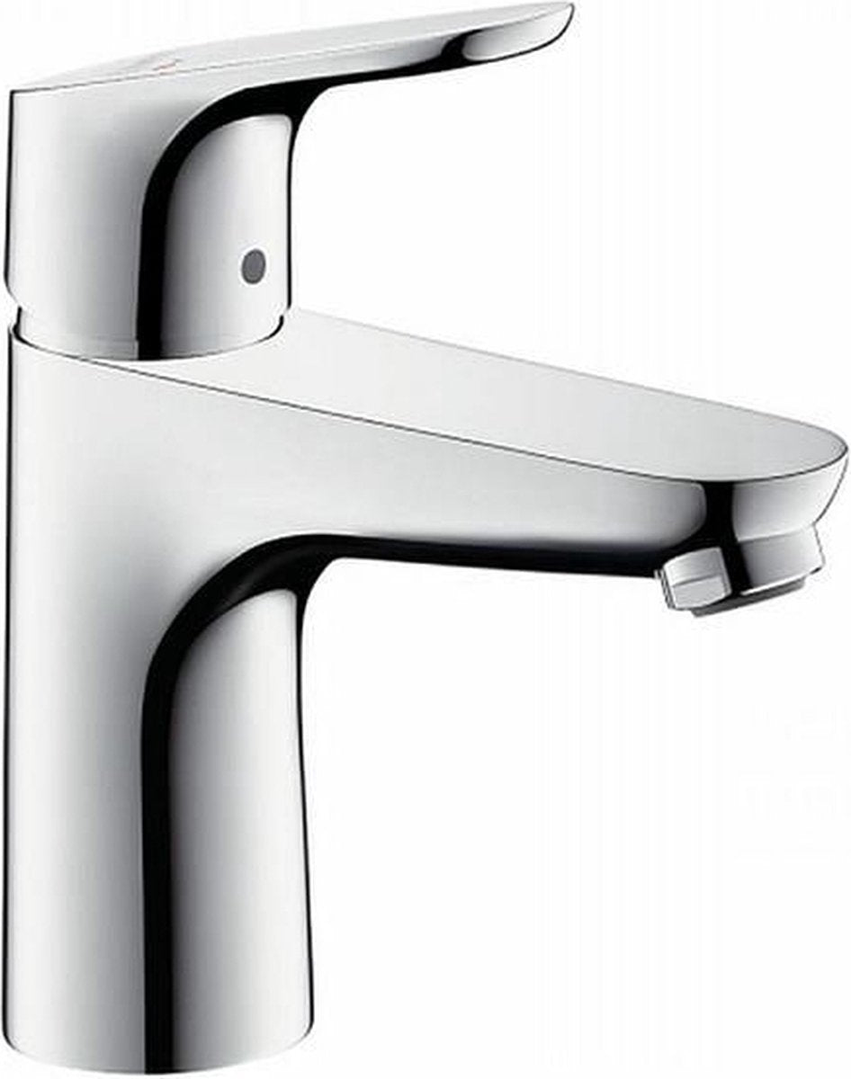 Hansgrohe focus - wastafelmengkraan - ééngreeps bediening - coolstart energiebesparend - zonder waste - 100mm - chroom