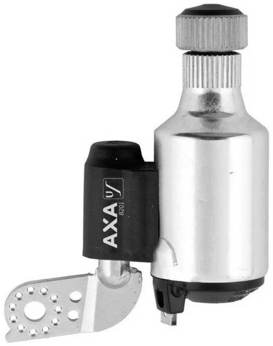 Dynamo AXA 8201 gauche avec roue PVC - argent (sur carte)