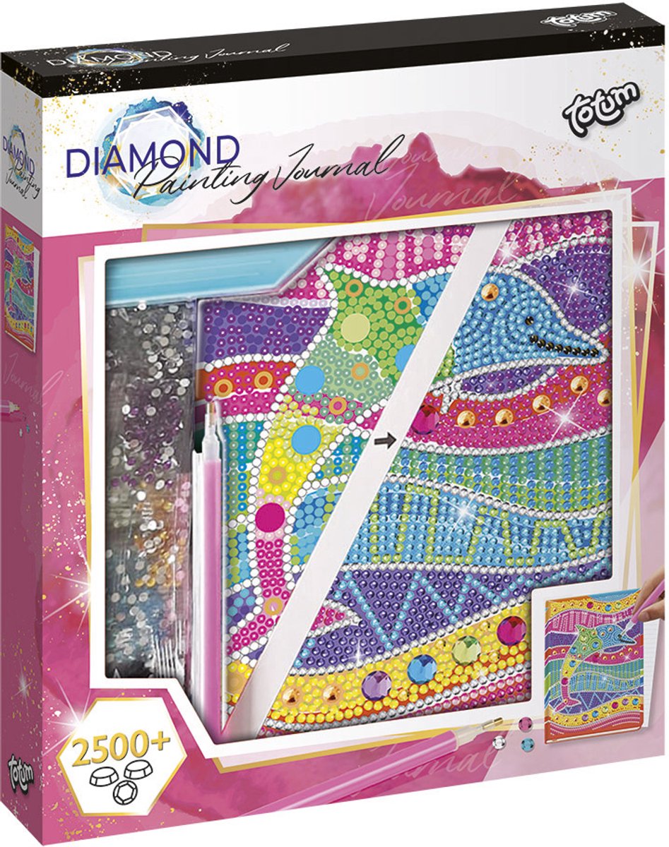 Totum diamant schilderij dagboek - dolfijn