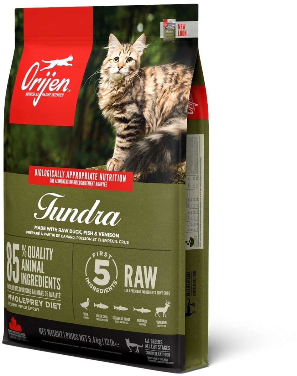 Orijen hele prooi toendra kat