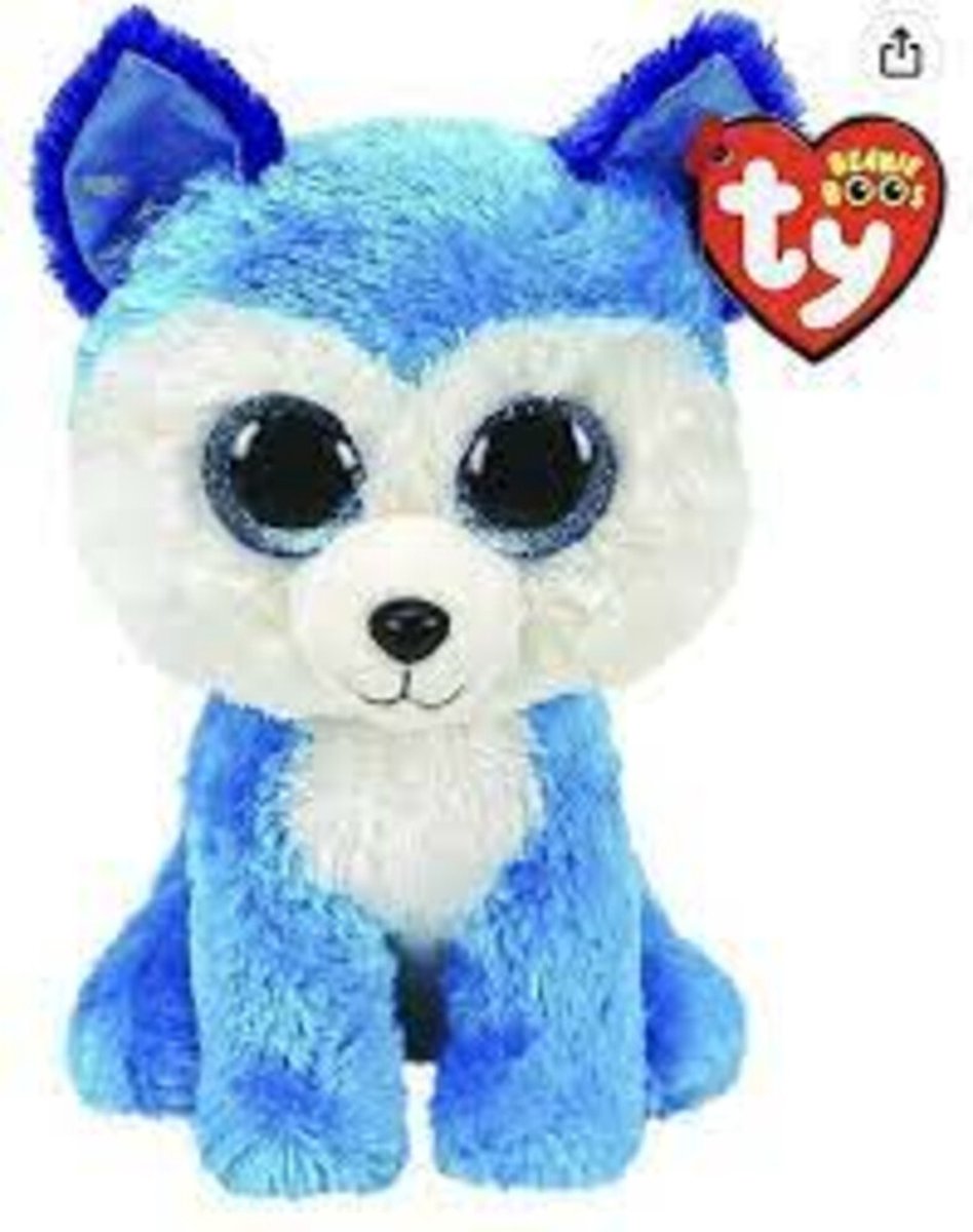 Ty Beanie Buddy Prins Husky, 24 cm