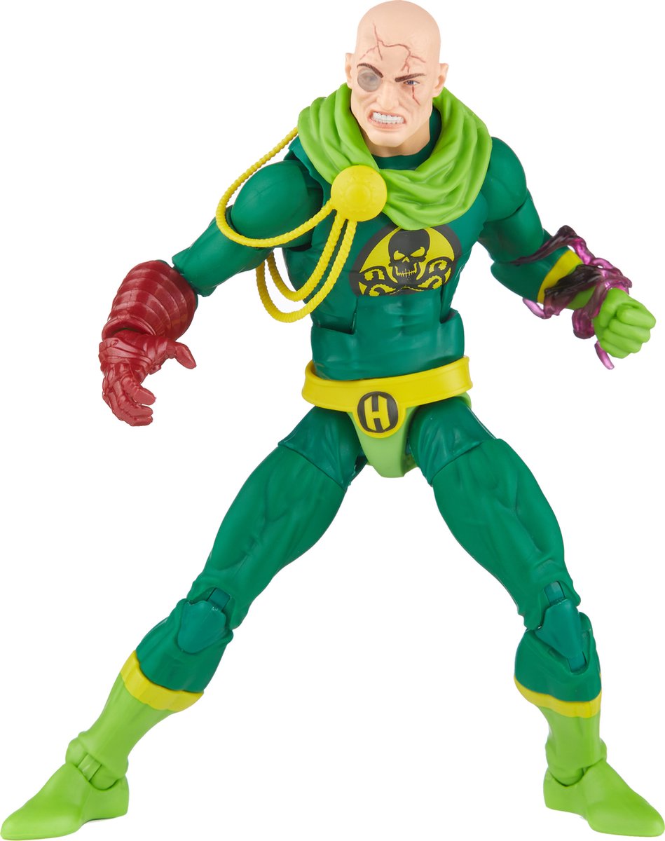 Marvel hasbro the avengers actiefiguur baron von strucker 15 cm legends puff adder baf multicolours