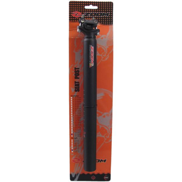 Tige de selle ATB Zoom aluminium ø27,2mm 350mm - noir