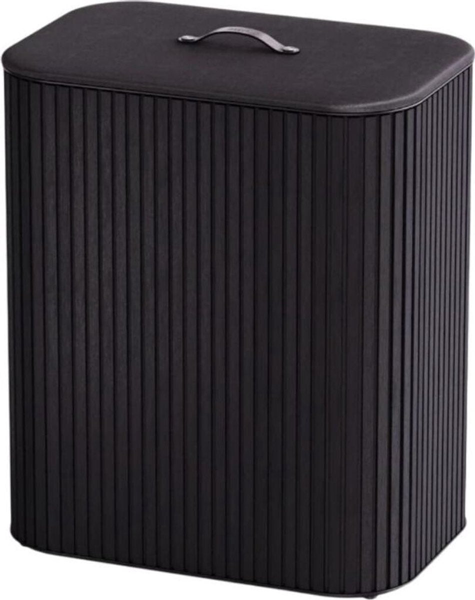 Joseph joseph tota trio luxe wasmand 3x30 liter bamboe - zwart