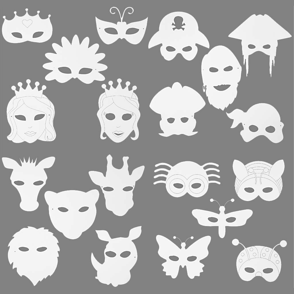Https: www.cchobby.nl maskers-64-stuk-1-doos