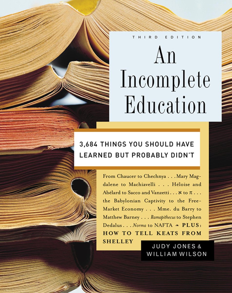 An incomplete education