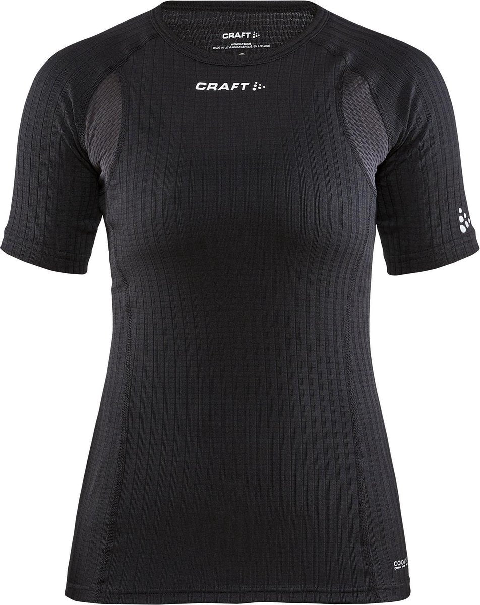 Craft active extreme x rn ss w dames thermoshirt - zwart