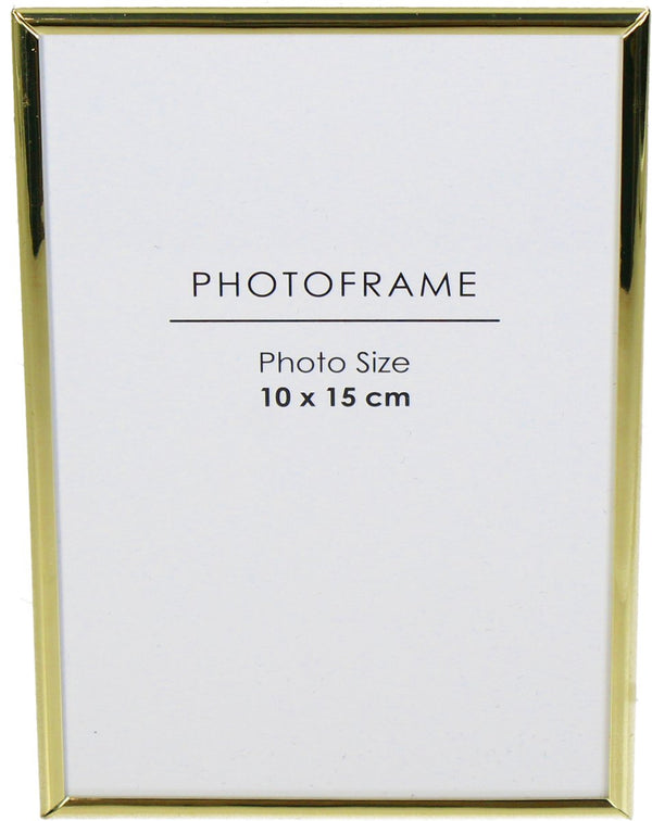 Hd collection fotolijst ijzer goud 10x15cm