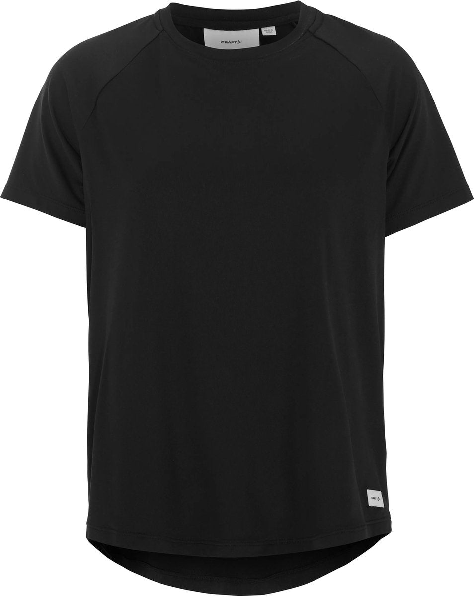 Craft collective ss tee w dames sportshirt - zwart