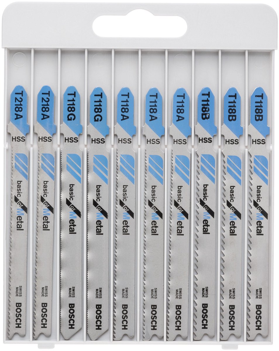 Bosch x-pro line zaagbladenset 10 metal