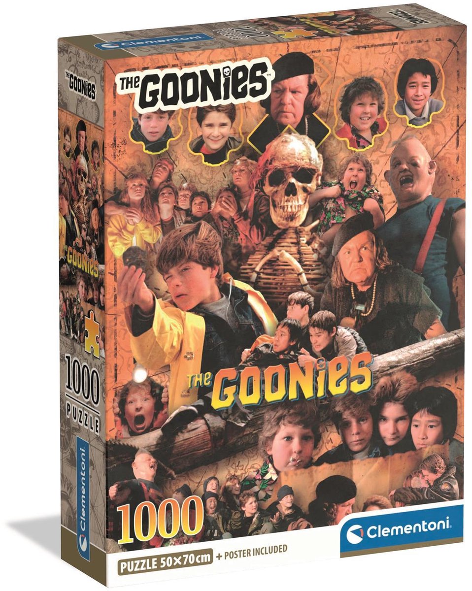 Clementoni cult movies - the goonies (1000stukjes)