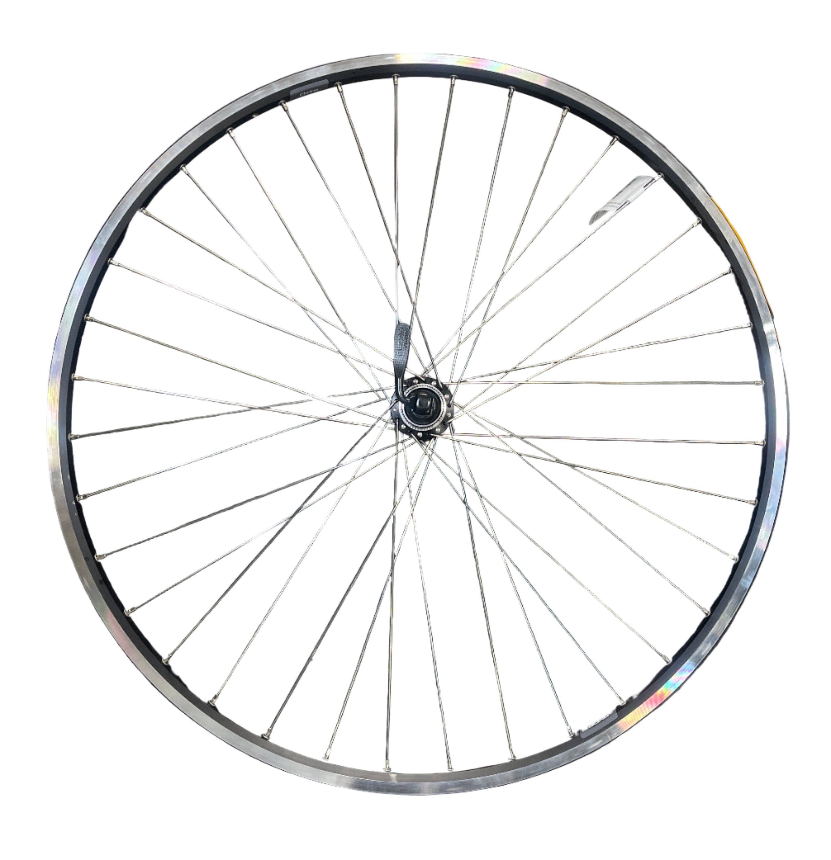 Roland achterwiel 813635 28 race 13-622 alu. zwart chrina shimano cassette qr centre lock