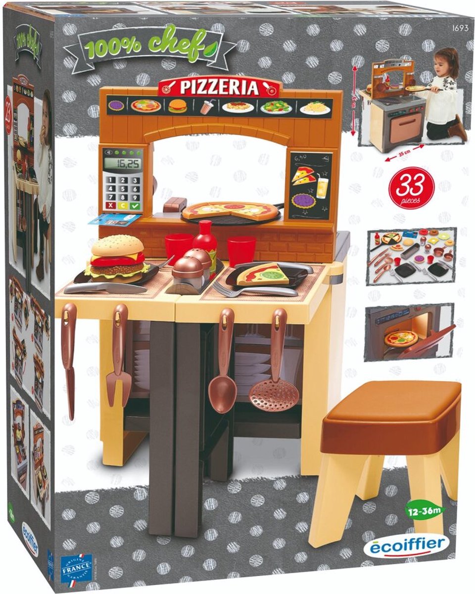 Ecoiffier 100% chef-pizzeria