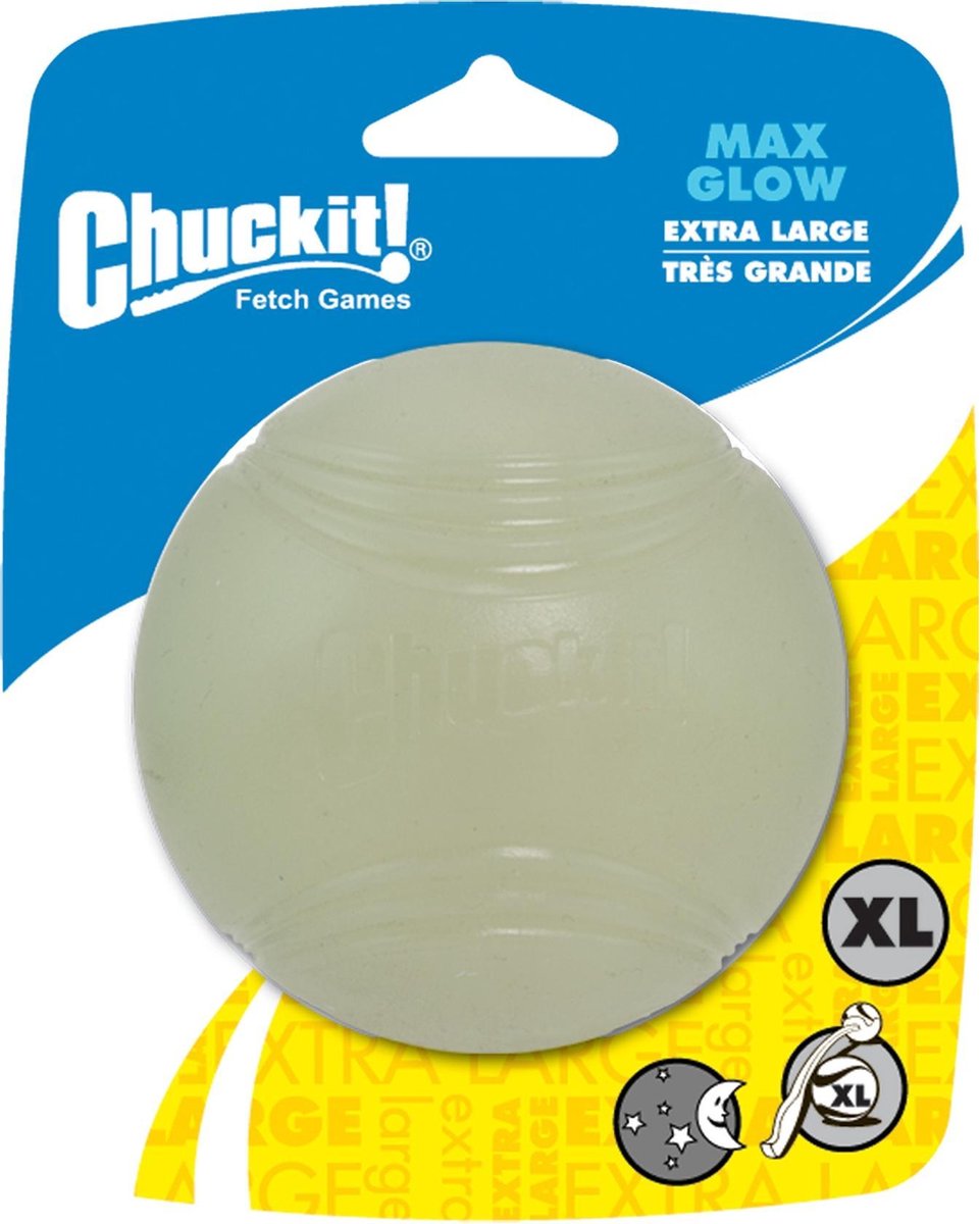 Chuckit Max Glow Bal Glow in the Dark