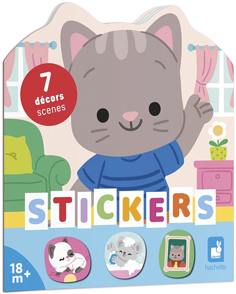 Janod - stickerset - het huis