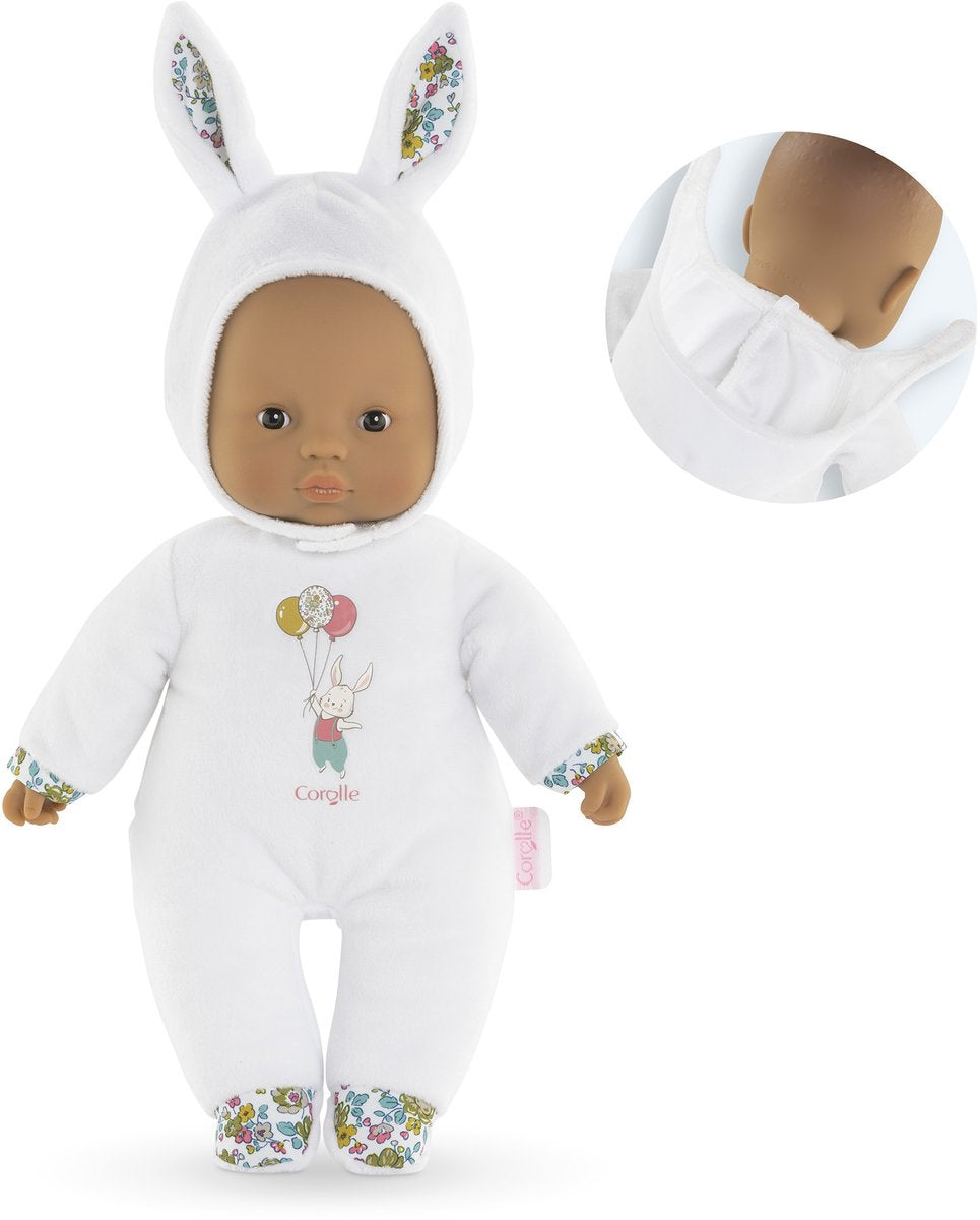 Corolle mon doudou liefje babypop - konijn wit, 30cm