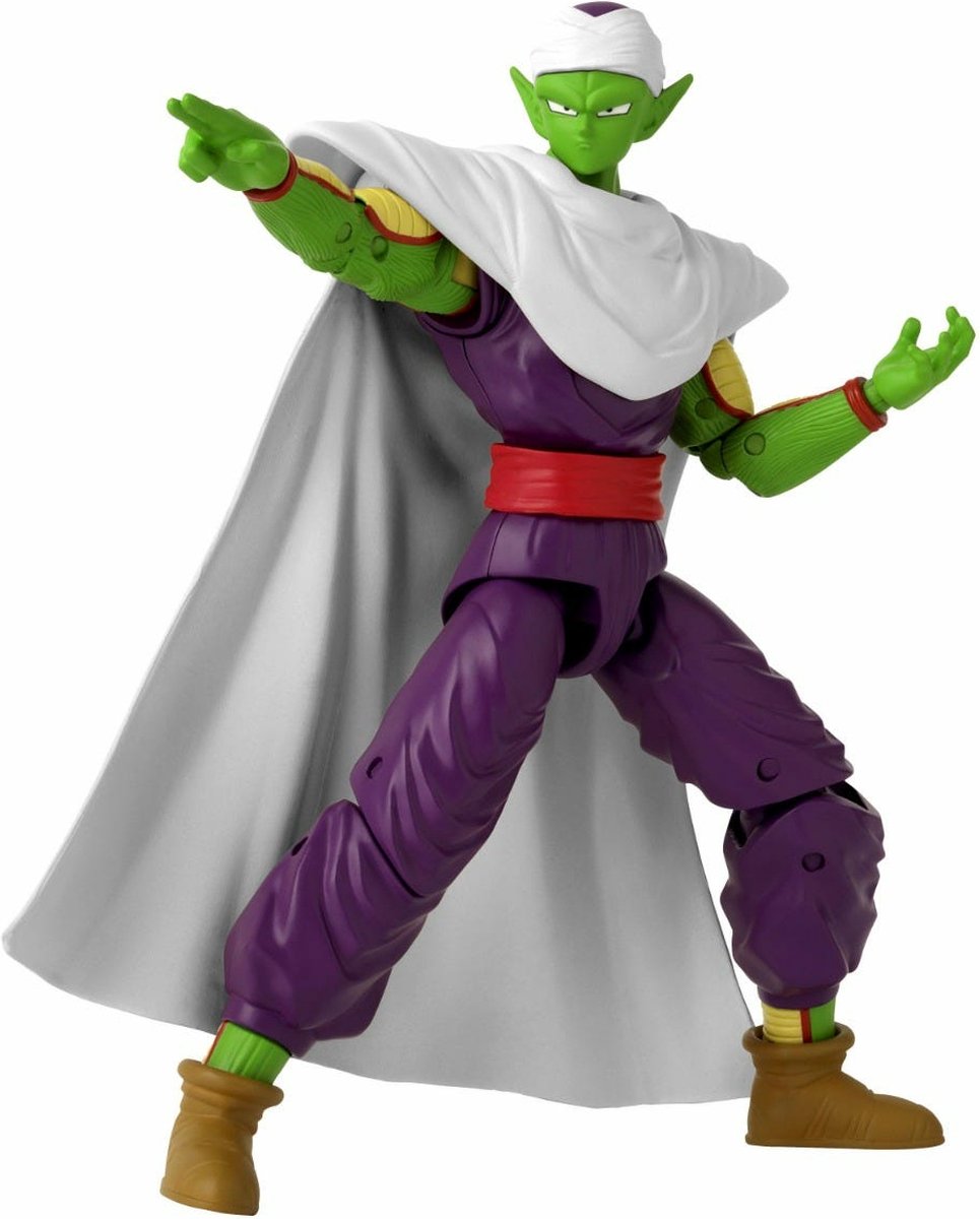Bandai - dragon ball super super hero - dragon star figuur 17 cm - piccolo - officieel gelicenseerde dragon ball - piccolo action figure - speelgoed voor kinderen van 4+ - 40721