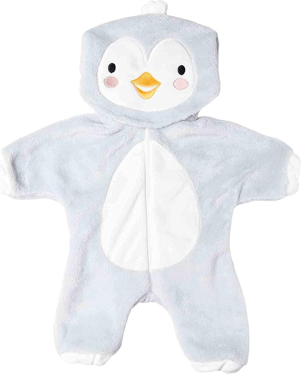 Heless poppenoutfit onesie pinguin, 35-45 cm