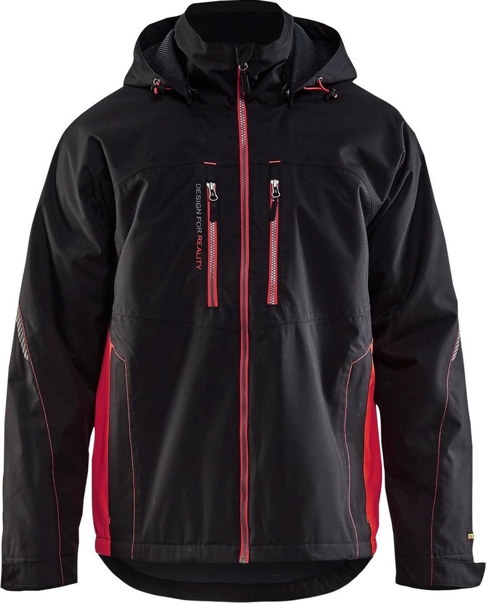 Blåkläder 4890 lichtgewicht winterjas - rood - maat xl