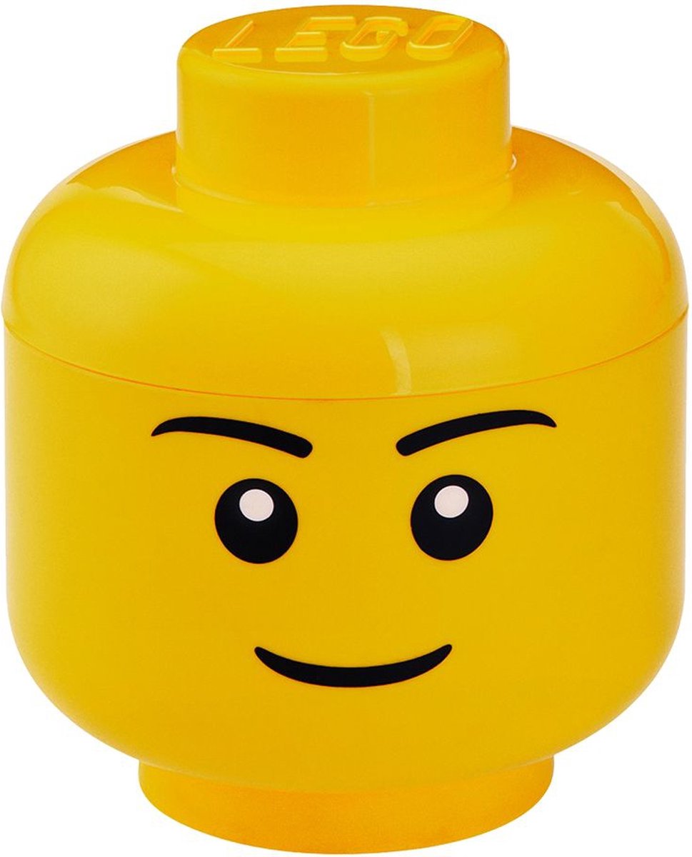 Kamer Kopenhagen LEGO Opberghoofd Jongen, Geel