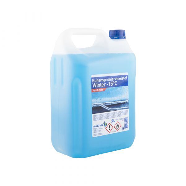 Ruitensproeier 5 lt. blauw winter