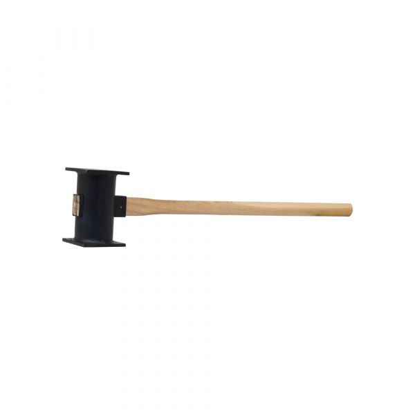 Tuinhamer metaal, met staal 90 cm.