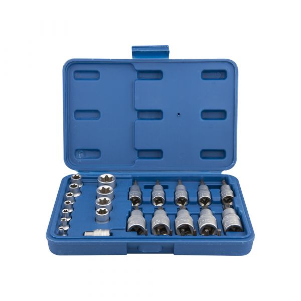 Torx dop en bitset 1 4 +3 8