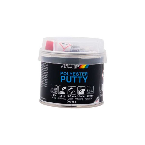 Polyester staalplamuur 250 gram