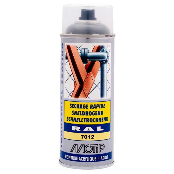 Industrieel RAL7012 400 ml. Motip