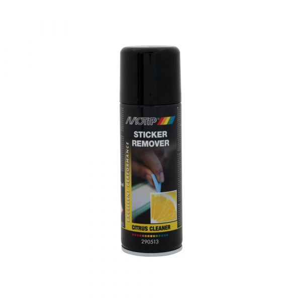 Motip sticker verwijderaar, bus 200 ml.