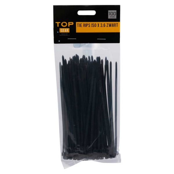 Topgear tieribs 200x3.6, 100 stuks