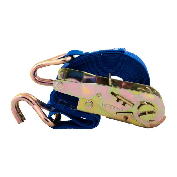 Trailergear sjorband 25 mm., 5 m. 1.5 t
