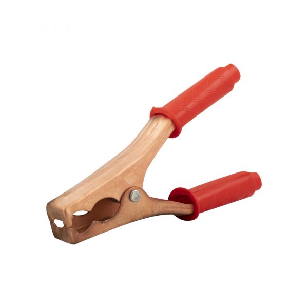 Topgear acculaadklem 80 amp. rood