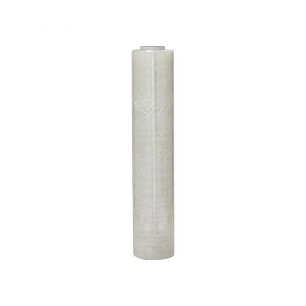 Roll of clear stretch film 300 m
