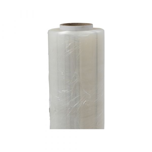 Roll of clear stretch film 300 m