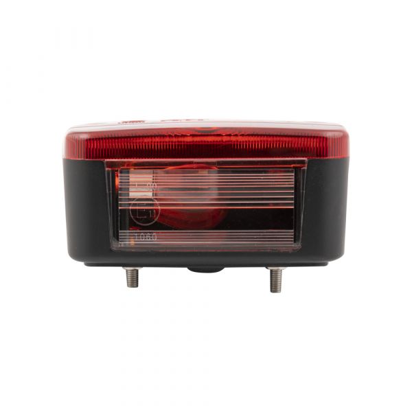 Ac Achterlicht 100x95 mm. blaar