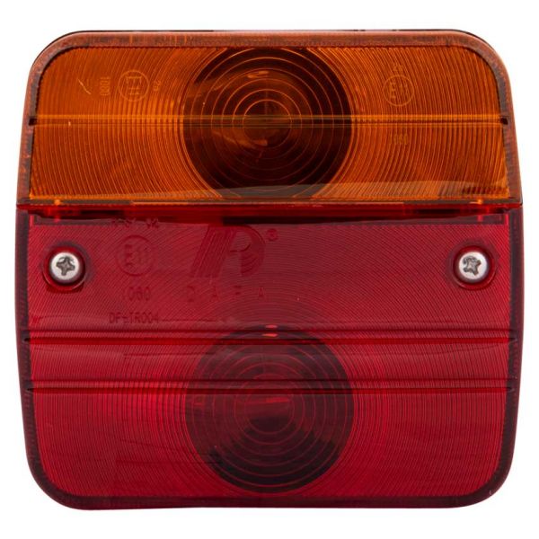 Ac Achterlicht 100x95 mm. blaar